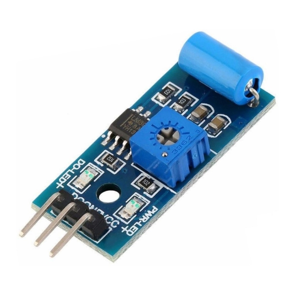 Modulo Sensor De Vibracion Azul