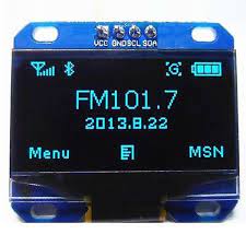 Pantalla OLED I2C 0.96" Color Azul