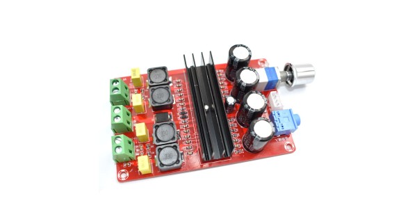 Modulo Amplificador Tpa3116D2 5-24V 2X50W Stereo Con  Placa Completa