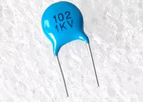 Capacitor Cerámico 102K 1kV 1000pF 1nF 0.001uF Azul