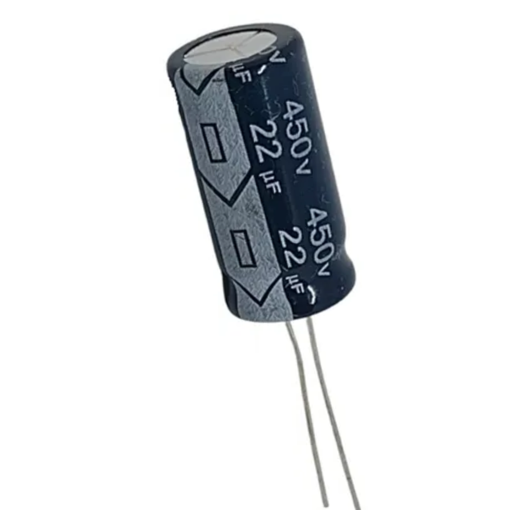 Capacitor Electrolítico 22uF 450V
