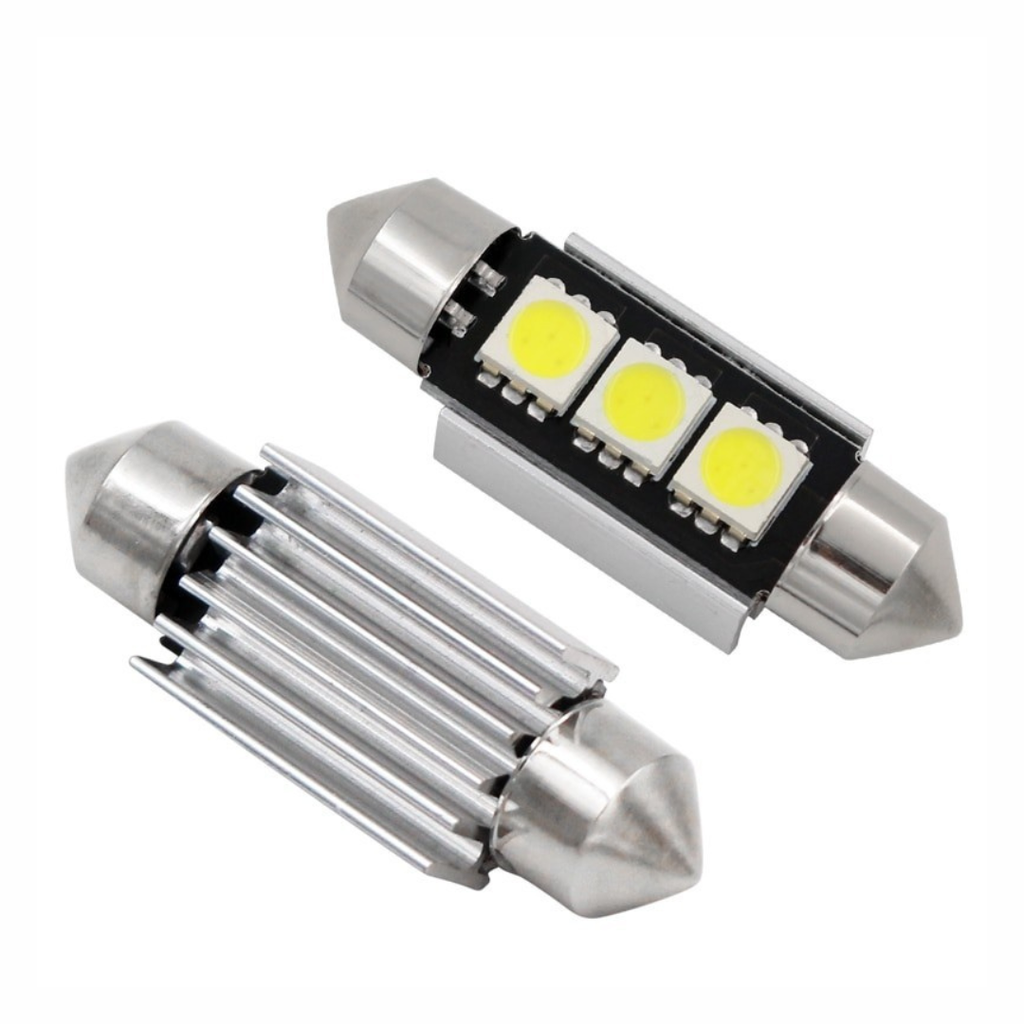 Par De Bombillas Led Para Interior De Carro