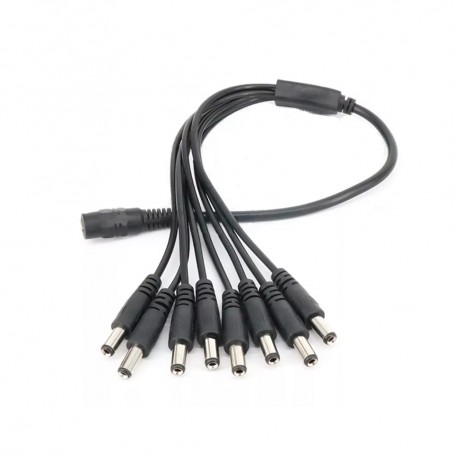 Pulpo DC 1 A 8 Para Cámaras CCTV