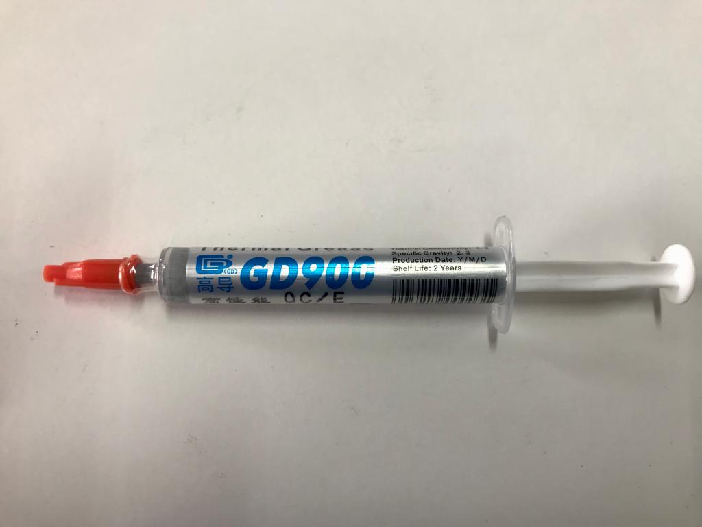 Pasta Termica 3Gr 4.8W/M-K Color Gris En Jeringa Gd900