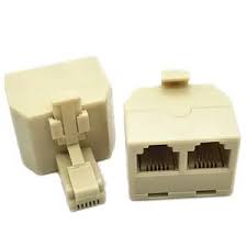 Splitter Para Rj45 1 Macho 2 Hembra