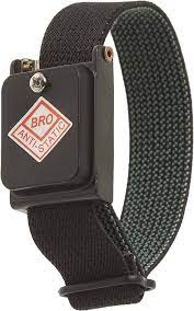 Pulsera Antiestatica Color Negro Inalambrica