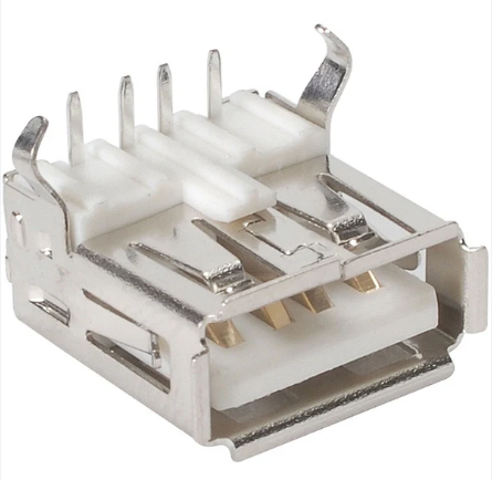 Conector USB Tipo A Hembra Pin Vertical