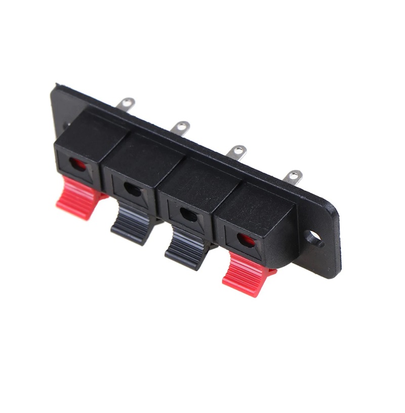Terminal Para Bocina Rectangular Pequeña 4 Pines
