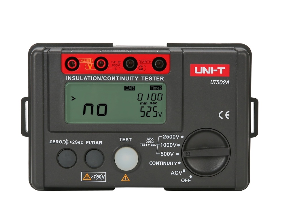 Tester De Aislamiento Uni-T Ut502A