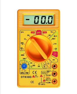 Multimetro Naranja Dt830D