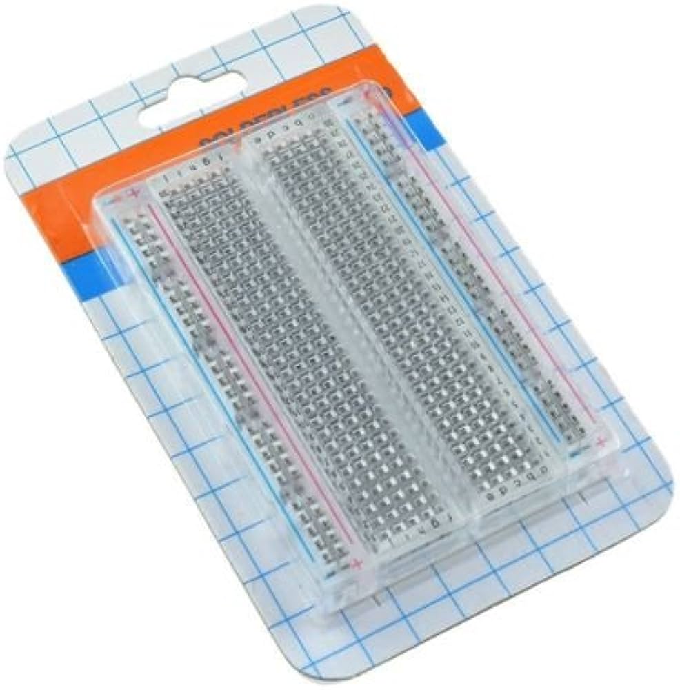 Protoboard Media Galleta 400 Puntos Transparente