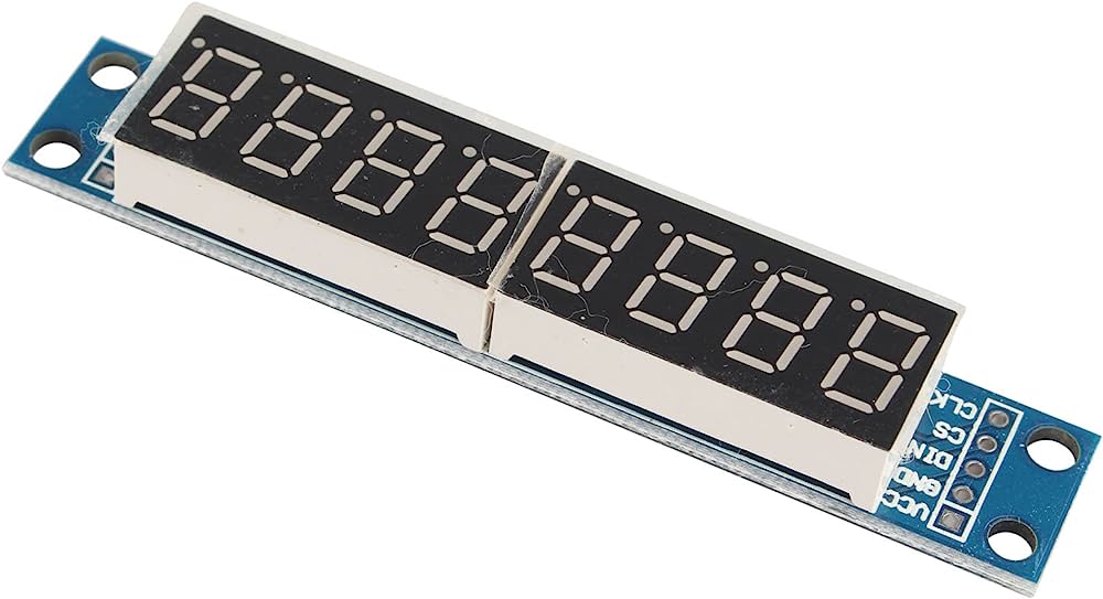 Modulo Display 7 Segmentos 8" Rojo