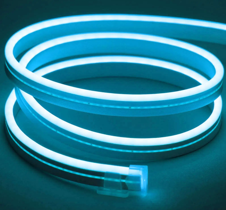Tira Led Neon Celeste 5 Metros