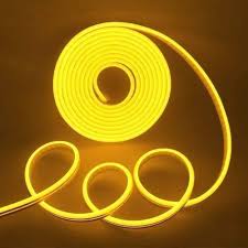 Tira Led Neon Amarillo 5 Metros