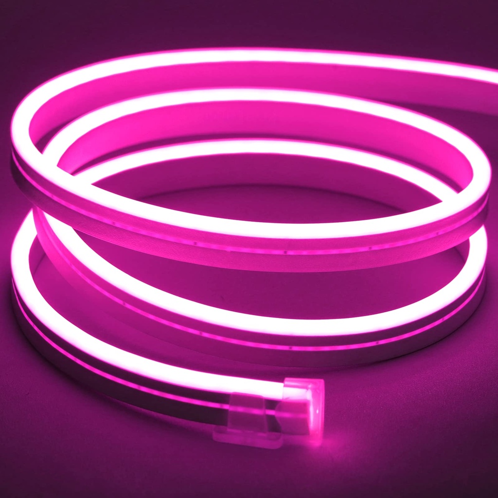 Tira Led Neon Rosado 5 Metros
