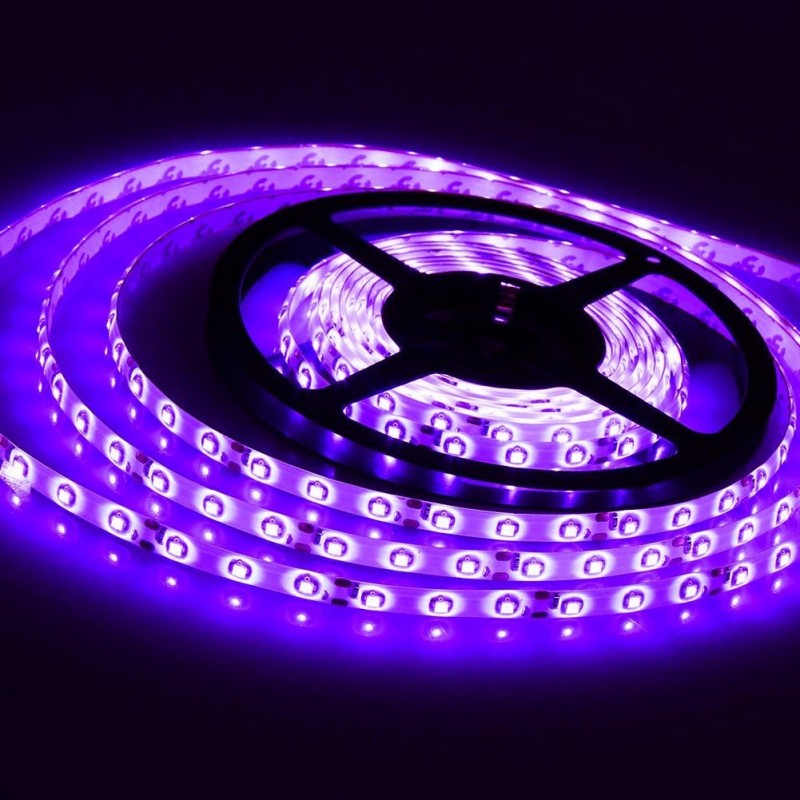 Rollo Tira Led 5050 Color Morado 5M
