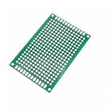 Placa Perforada De Fibra De Vidrio Verde 4*6cm