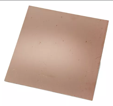 Placa Lisa De Cobre Con Fibra De Vidrio 5*5cm