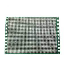 Placa Perforada De Fibra De Vidrio Verde 12*18cm
