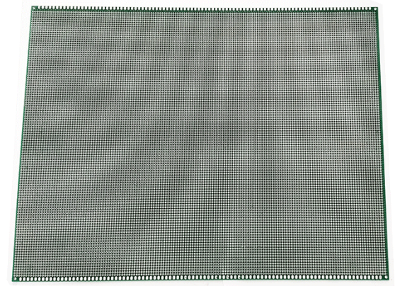 Placa Perforada De Fibra De Vidrio Verde 30*40cm
