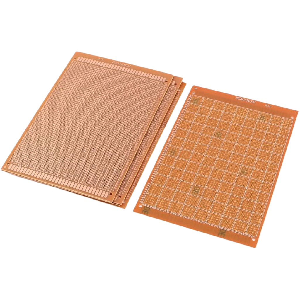 Placa Perforada De Baquelita Una Cara 6*20cm
