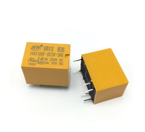 Rele HK4100F-DC9V-SHG 6 Pines 9V 3A