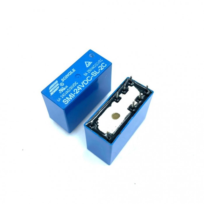 Rele SMI-24VDC-SL-2C 24V 5A 8 Pines