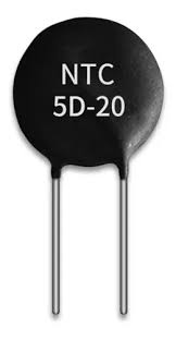 Termistor NTC 5D-20 5 Ohm 7A 20mm