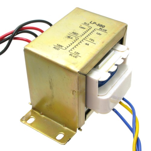 Transformador 12V 4 Amperios LP-580
