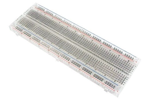 Protoboard 1 Galleta 830 Puntos Transparente