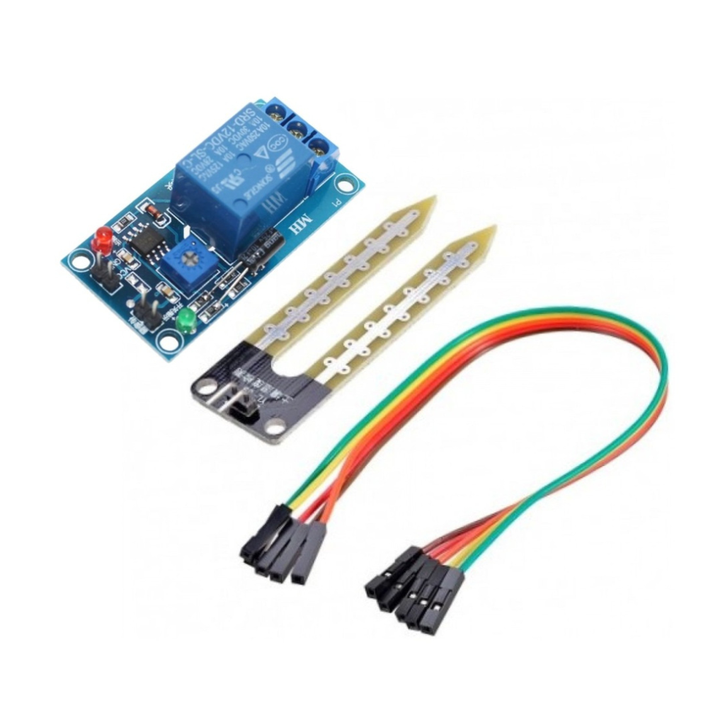 Modulo Sensor De Humedad De Tierra Con Relé