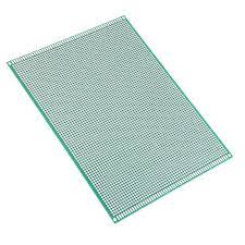 Placa Perforada De Fibra De Vidrio Verde 15*20cm