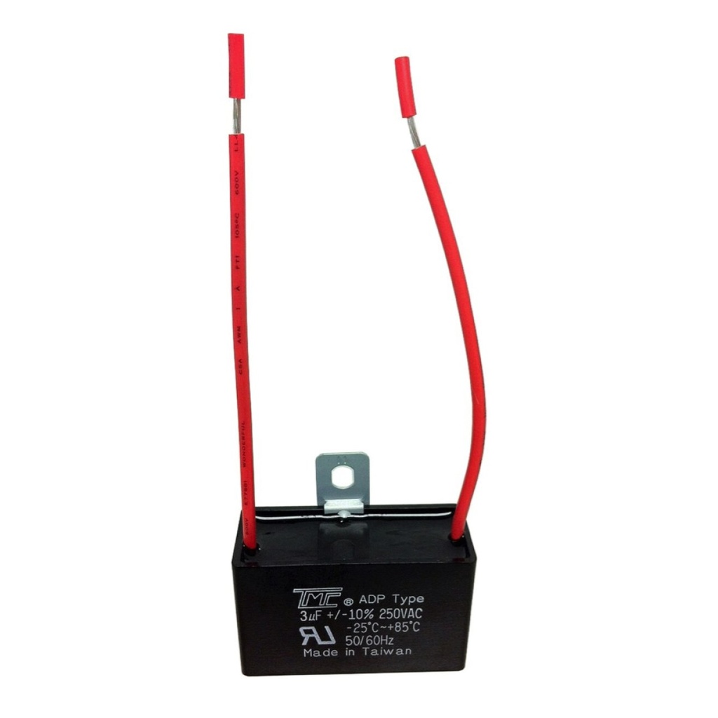 Capacitor Para Ventilador 3uF 250V