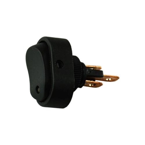 Switch Rocker Ovalado 12v 30a Con Luz Piloto Cobre