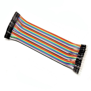 Cable Dupont M-H 20cm Paquete 40 Piezas