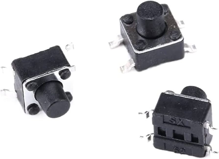 Pulsador 4.5*4.5*3.5Mm 4 Pines Smd