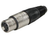 Conector XLR Hembra 5 Pines Neutrik