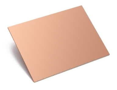 Placa Lisa De Cobre Con Fibra De Vidrio 20*30cm