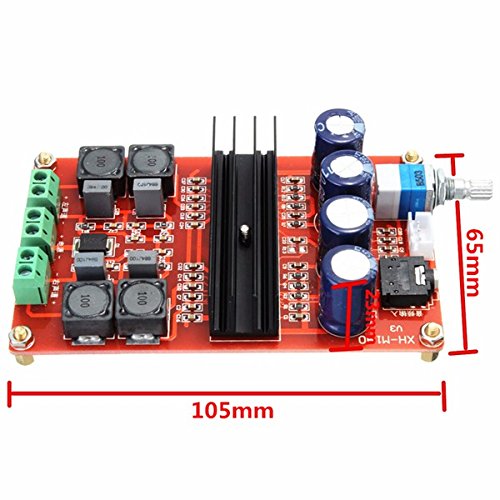 2X100W Modulo Amplificador Integrado Stereo TDA3116D2 12-24V