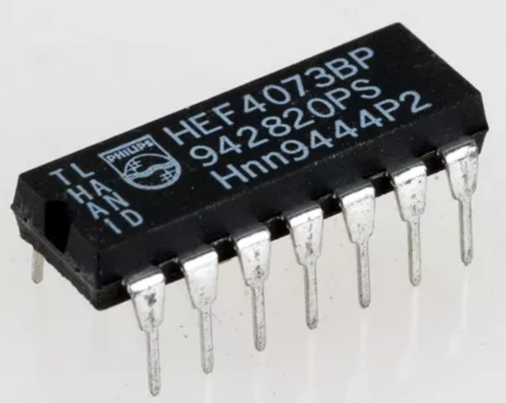 Integrado Hef4073Bp