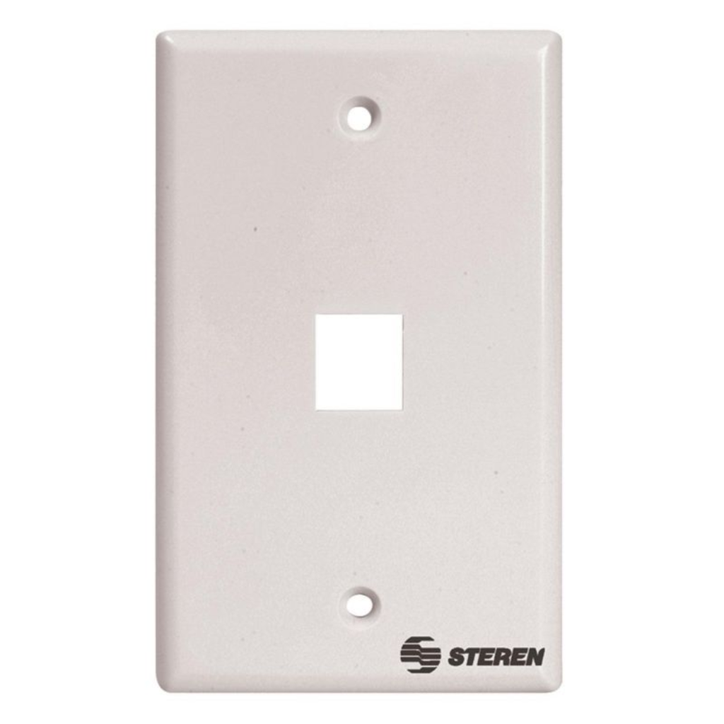 Placa Keystone Para Conector Rj45 310-201 Steren