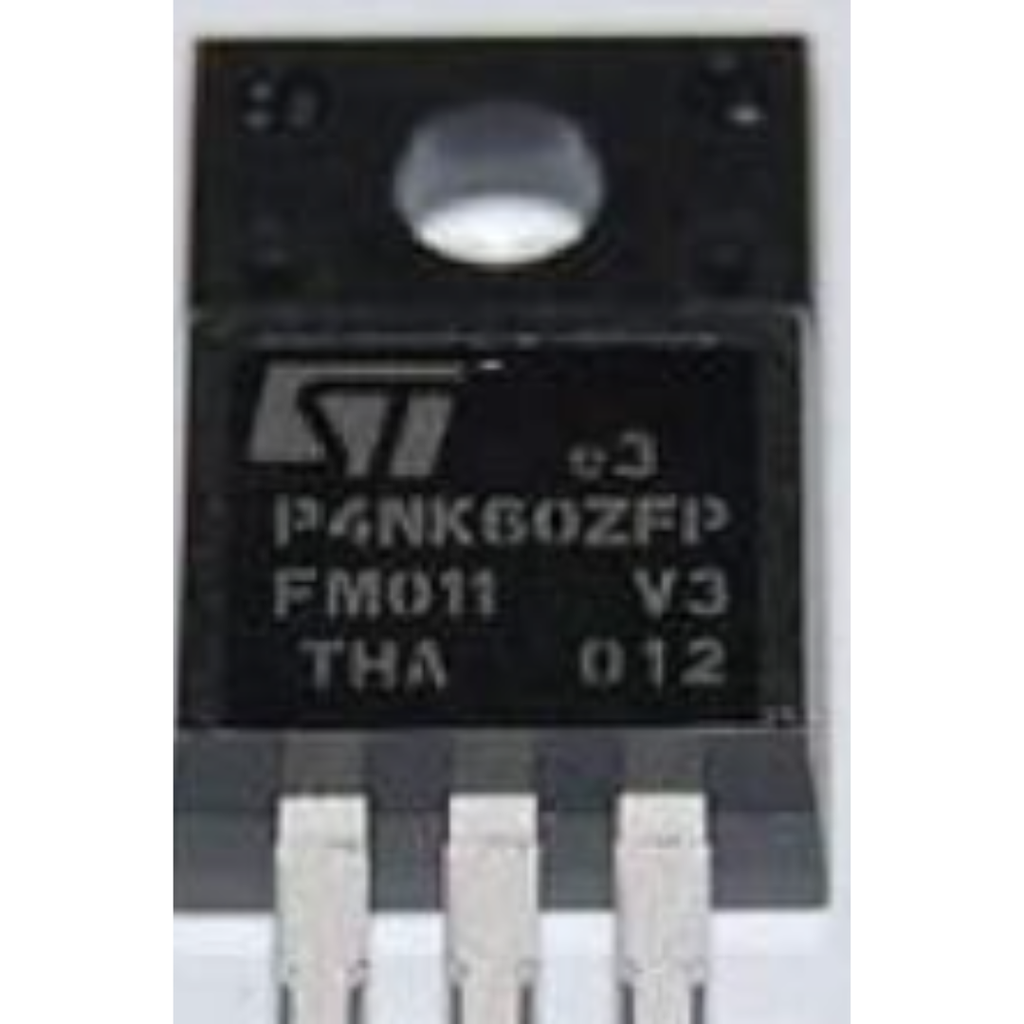 Transistor Mosfet P4NK60ZFP Canal-N 600V 4A