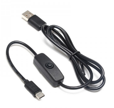 Cable Tipo C Con Switch Para Raspberry Pi 4