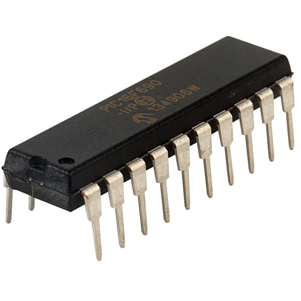 Microcontrolador PIC16F690-I/P