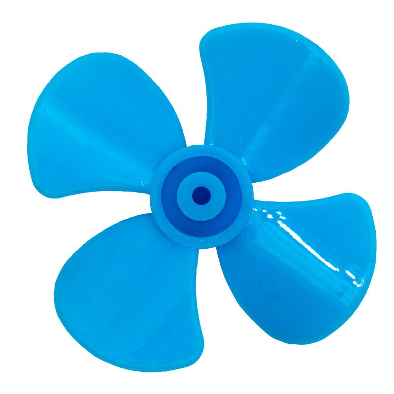 Turbina Hélice 60mm 4 Aspas