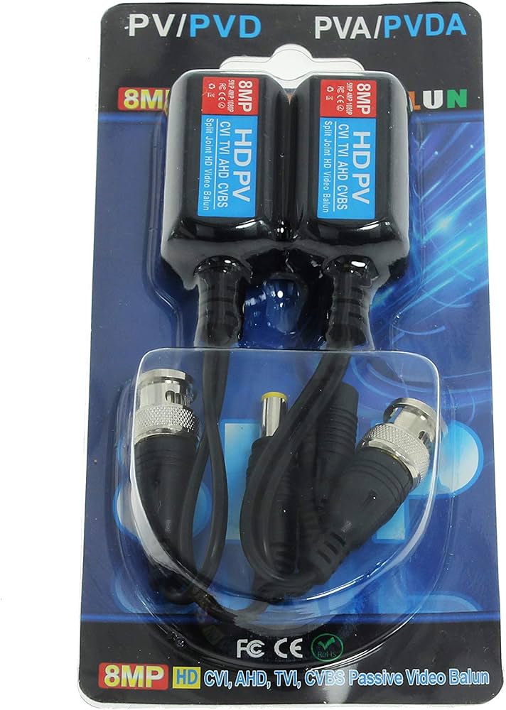 Video Balun Rj45 Hd-Cvi/Tvi7Ahd