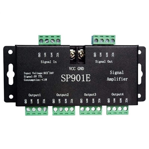Amplificador Para Tira Led Neopixel WS2811 SP901E