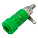 Bornera Para Fuente 4mm Verde