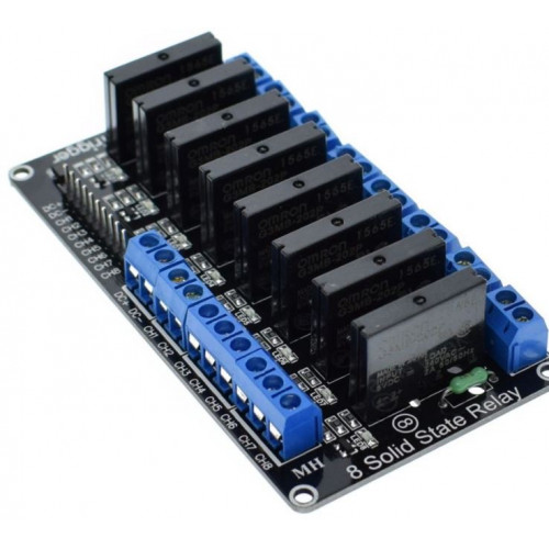 Modulo 8 Relé Estado Sólido 5V 2A