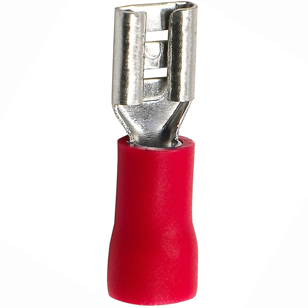 Terminal Hembra Roja Fdd1.25-250